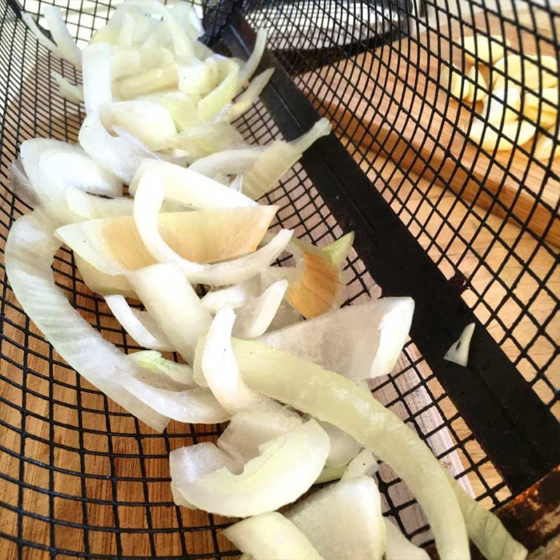 -Rolling Grilling Basket