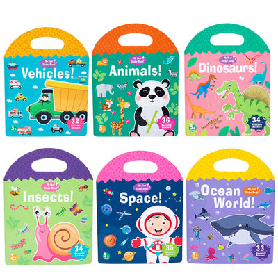 🔥Reusable Sticker Book - Keep Kids off Devices!✨